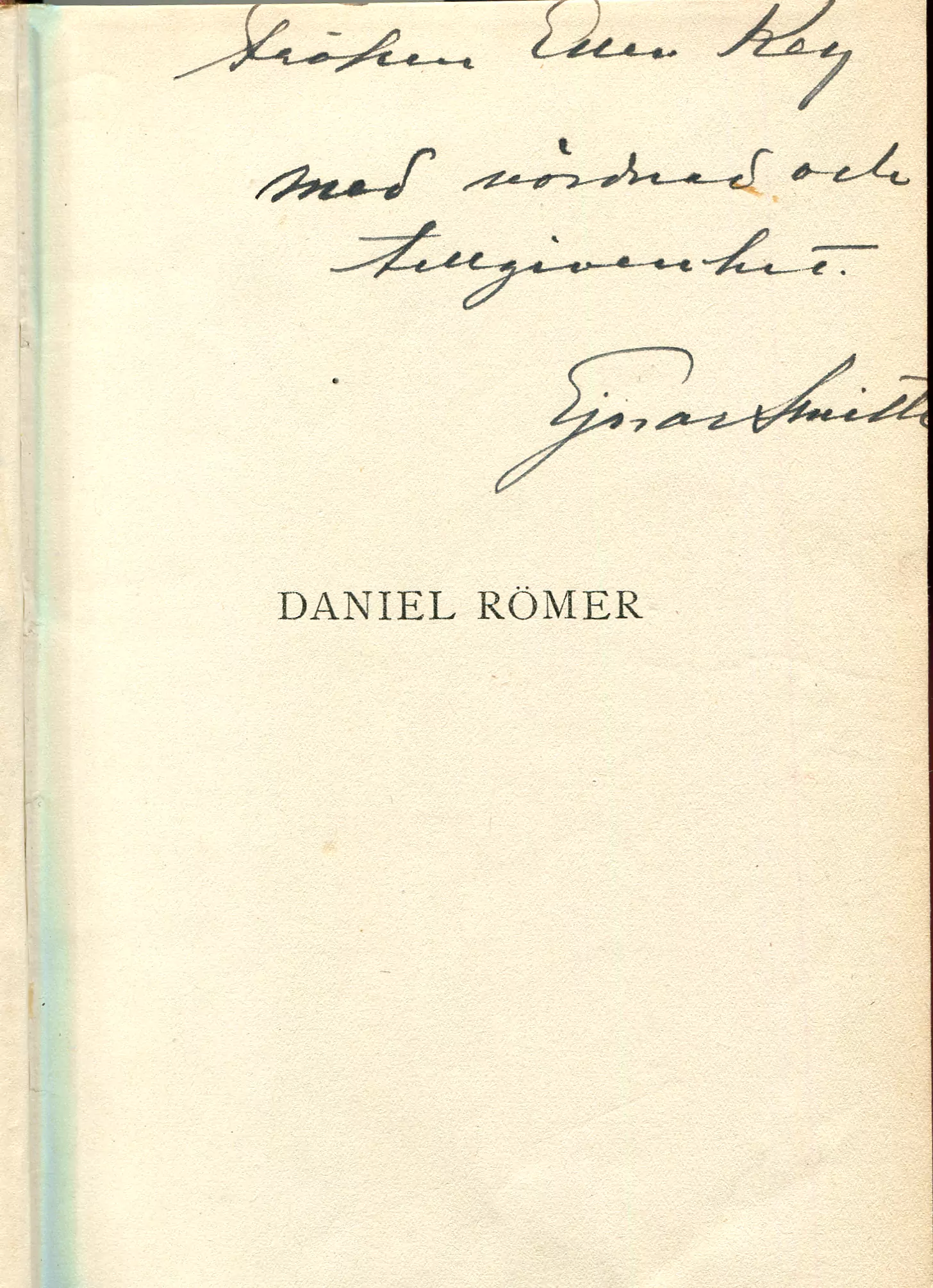 Daniel Römer , Stockholm 1920