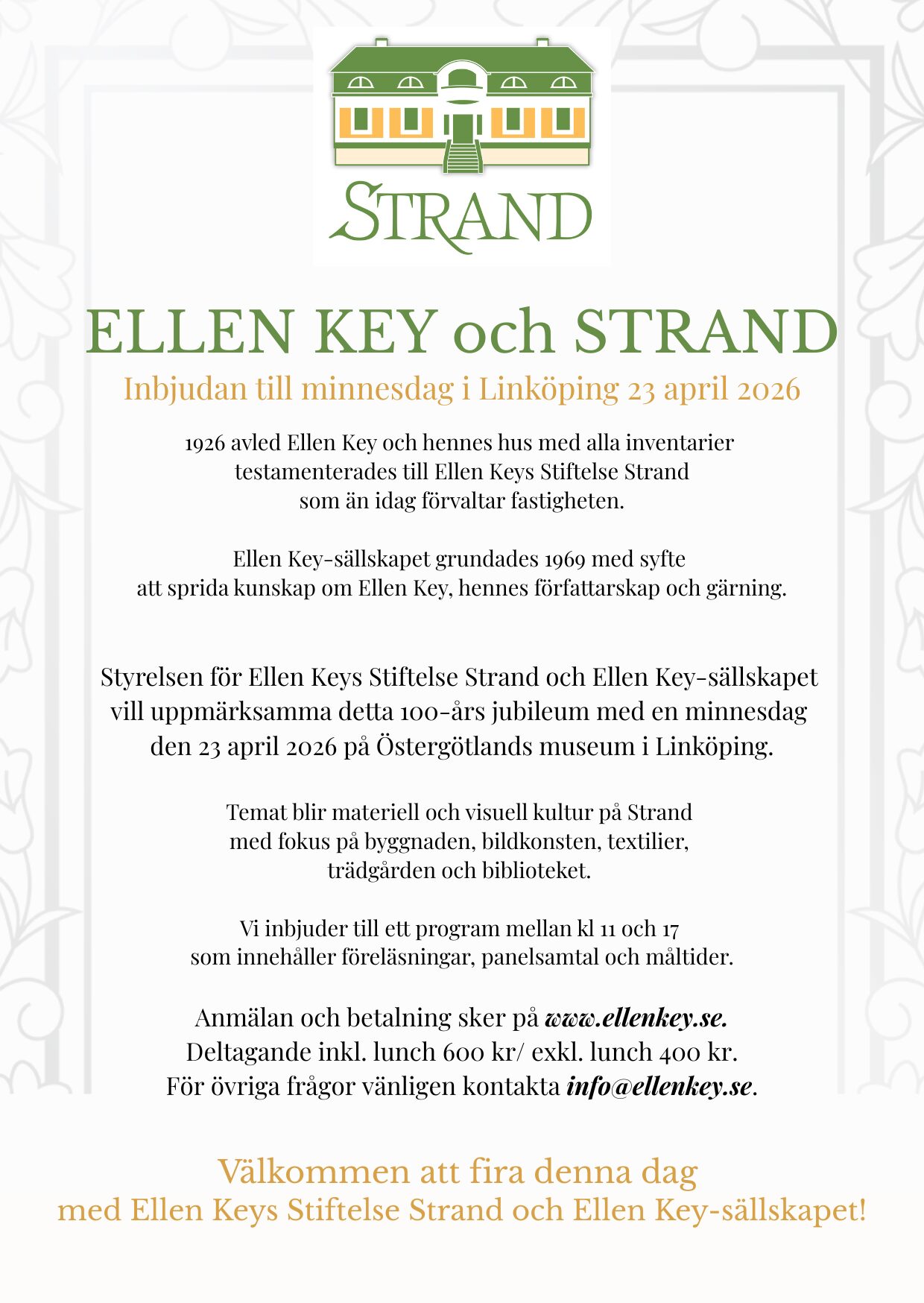 Minnesdag, 100-års jubileum